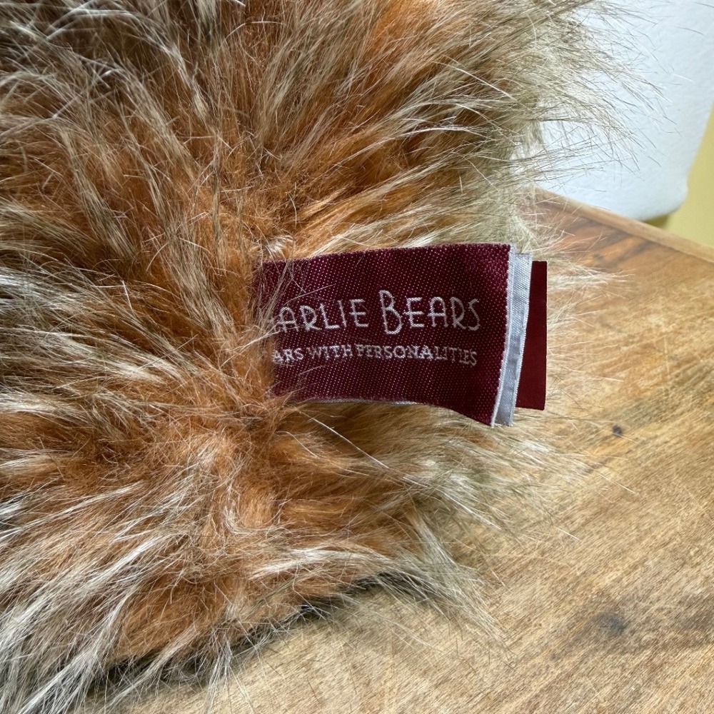 Bonfire Toffee 17.5" 2023 Charlie Bears Plush Collection Limited Edition Bear - Picture 11 of 16